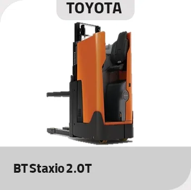 لیفتراک تویوتا ۲ تن مدل BT Staxio 2.0T